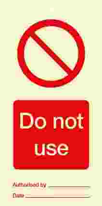 IMPA:332526 标签 Tags Ship Safety Sign