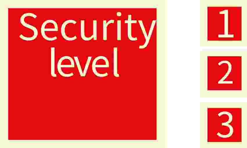 IMPA:332703 船舶保安 ISPS Ship Safety Sign