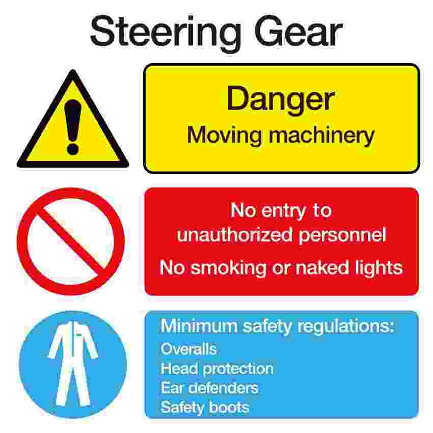 IMPA:333136 组合标识 Combination Ship Safety Sign