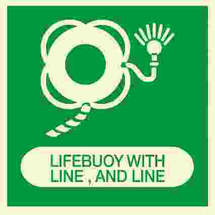 IMPA:334134 救生设备 Life Saving Ship Safety Sign