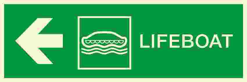 IMPA:334304 方向指示 Direction Ship Safety Sign