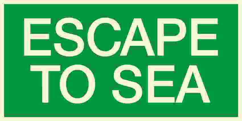 IMPA:334341 方向指示 Direction Ship Safety Sign