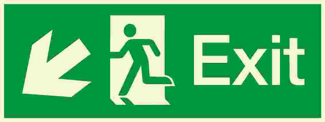 IMPA:334406 方向指示 Direction Ship Safety Sign