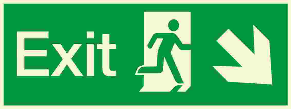 IMPA:334407 方向指示 Direction Ship Safety Sign