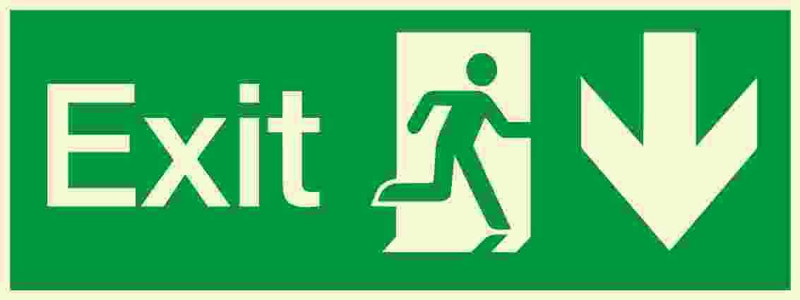 IMPA:334409 方向指示 Direction Ship Safety Sign