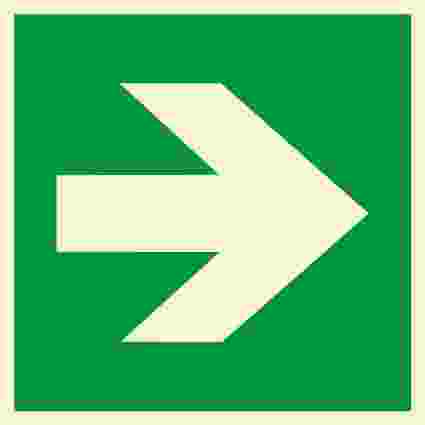IMPA:334420 方向指示 Direction Ship Safety Sign