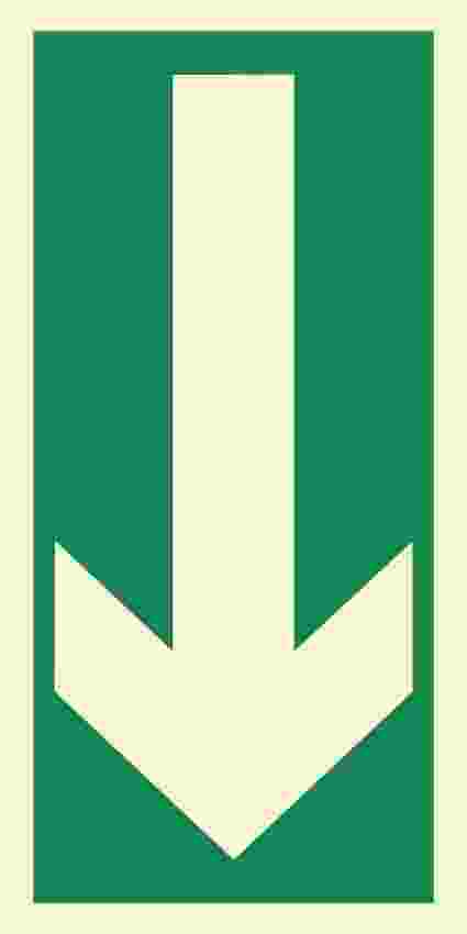 IMPA:334427 方向指示 Direction Ship Safety Sign