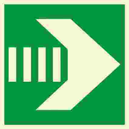 IMPA:334454 方向指示 Direction Ship Safety Sign