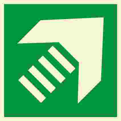 IMPA:334455 方向指示 Direction Ship Safety Sign