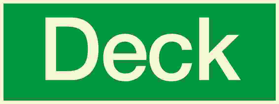 IMPA:334470 方向指示 Direction Ship Safety Sign