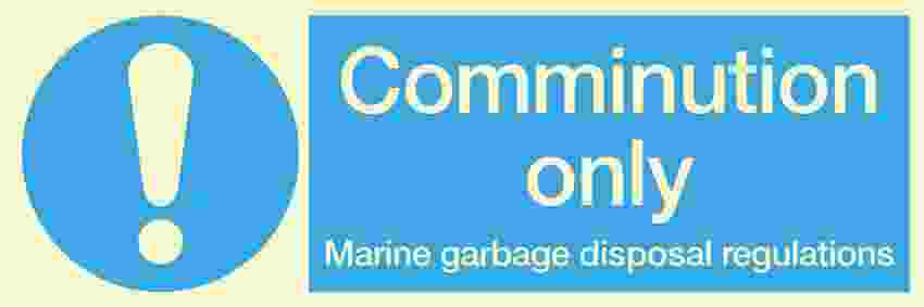 IMPA:335694 厨房设备 Galley Ship Safety Sign