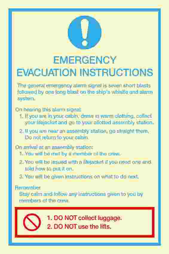 IMPA:335900 海事安全 MSS Ship Safety Sign