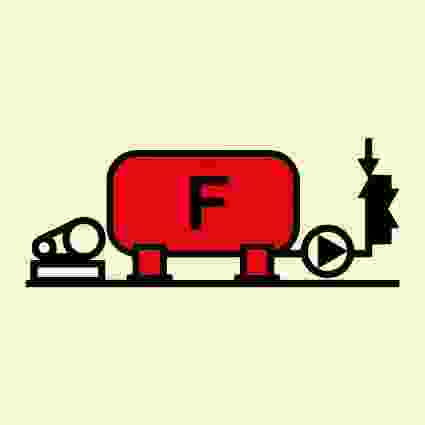 IMPA:336013 消防控制 Fire Control Ship Safety Sign