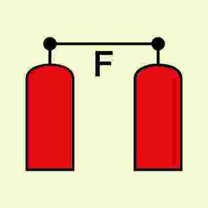 IMPA:336018 消防控制 Fire Control Ship Safety Sign