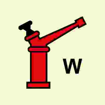 IMPA:336023 消防控制 Fire Control Ship Safety Sign