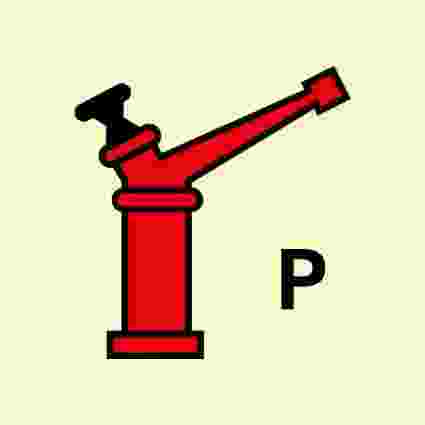 IMPA:336052 消防控制 Fire Control Ship Safety Sign