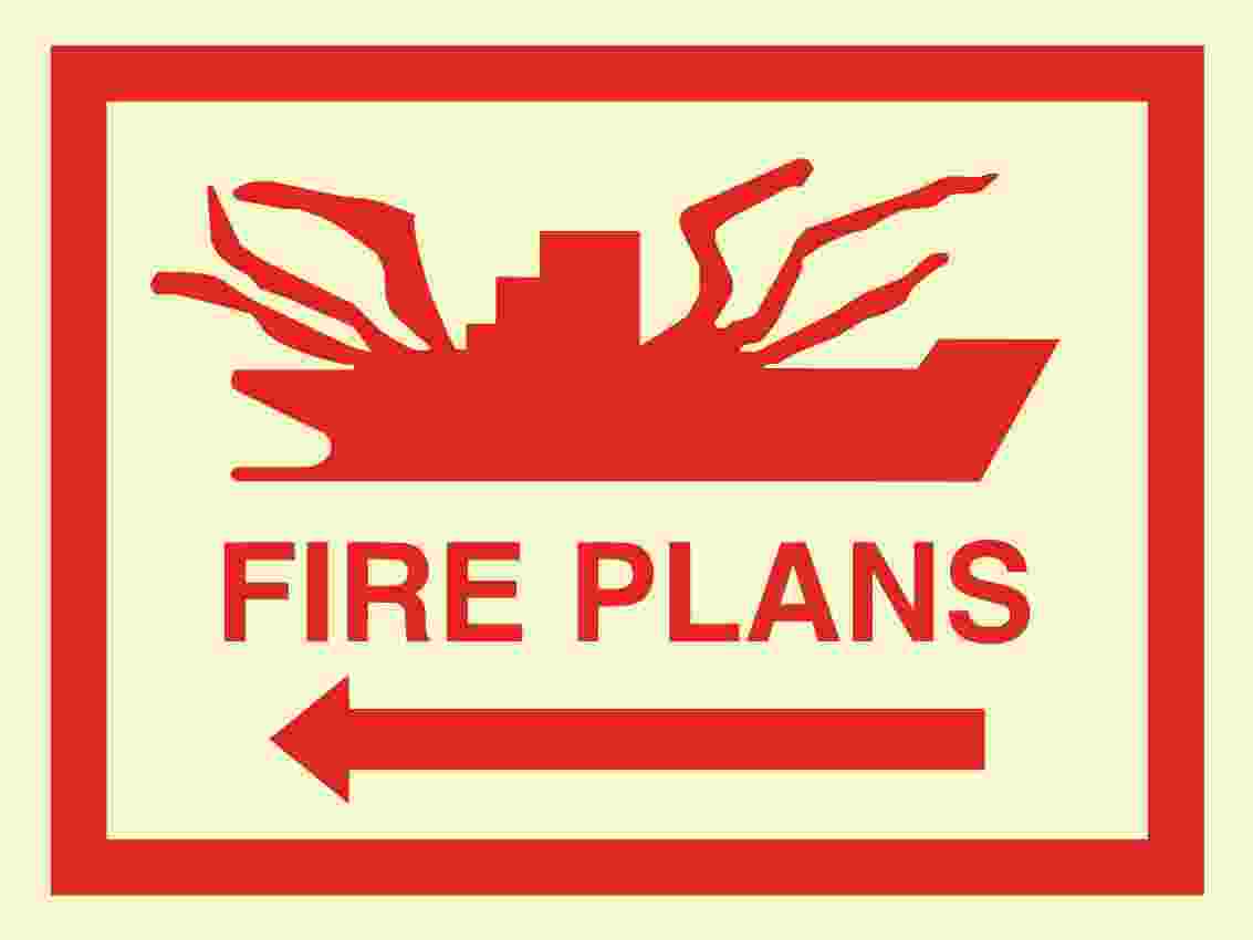 IMPA:336093 消防控制 Fire Control Ship Safety Sign