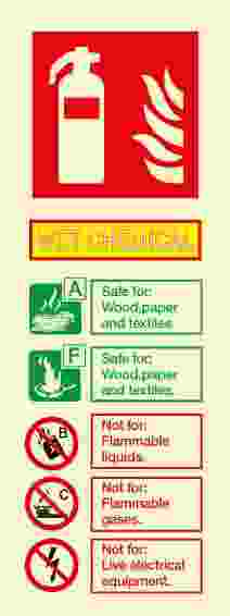 IMPA:336435 消防设备 Fire Fighting Ship Safety Sign
