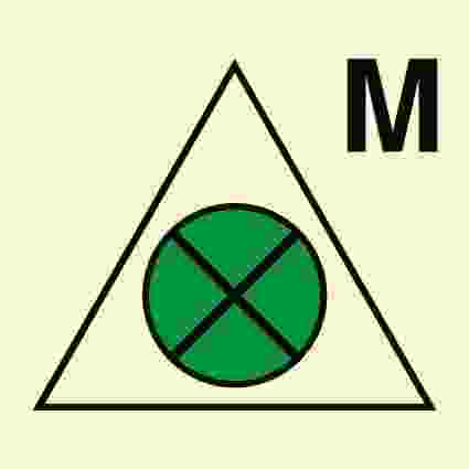 IMPA:336779 消防控制 Fire Control Ship Safety Sign