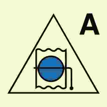 IMPA:336790 消防控制 Fire Control Ship Safety Sign