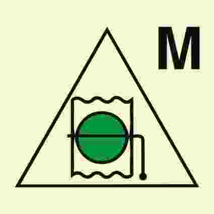 IMPA:336791 消防控制 Fire Control Ship Safety Sign
