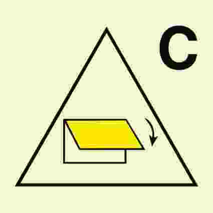 IMPA:336795 消防控制 Fire Control Ship Safety Sign