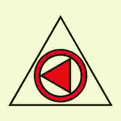 IMPA:336798 消防控制 Fire Control Ship Safety Sign