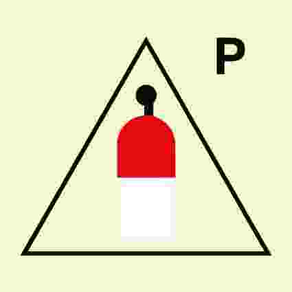 IMPA:336812 消防控制 Fire Control Ship Safety Sign