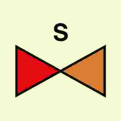 IMPA:336819 消防控制 Fire Control Ship Safety Sign