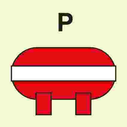 IMPA:336824 消防控制 Fire Control Ship Safety Sign