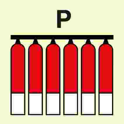 IMPA:336830 消防控制 Fire Control Ship Safety Sign
