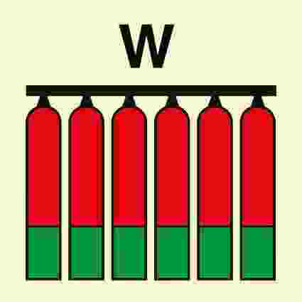 IMPA:336831 消防控制 Fire Control Ship Safety Sign