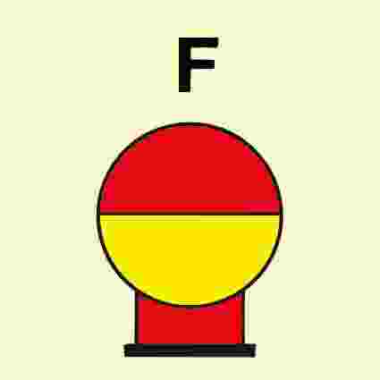 IMPA:336835 消防控制 Fire Control Ship Safety Sign