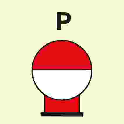 IMPA:336836 消防控制 Fire Control Ship Safety Sign
