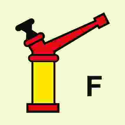 IMPA:336841 消防控制 Fire Control Ship Safety Sign
