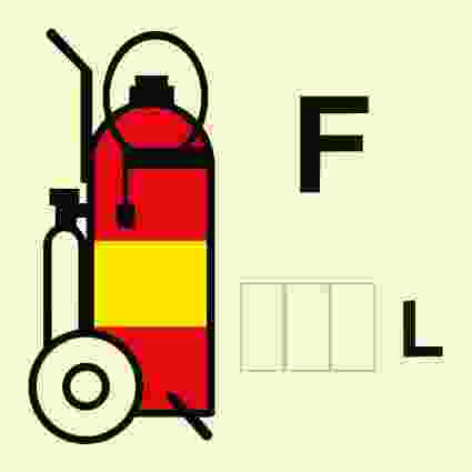 IMPA:336854 消防控制 Fire Control Ship Safety Sign