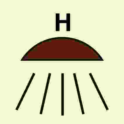 IMPA:336860 消防控制 Fire Control Ship Safety Sign