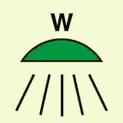 IMPA:336863 消防控制 Fire Control Ship Safety Sign
